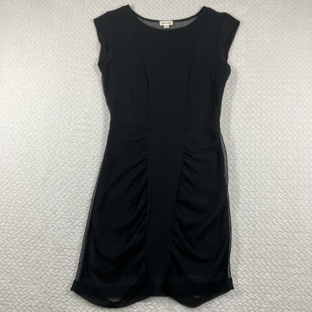 Urban Outfitters Silence + Noise Mini Dress XS Size 0‎ Black Sheer Whimsigoth